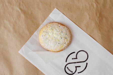 Печенье Лимонное с черным кунжутом