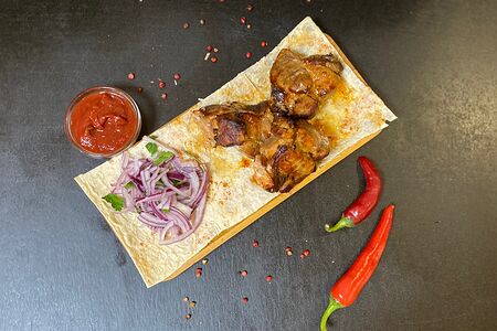Шашлык из cвинoй шейки