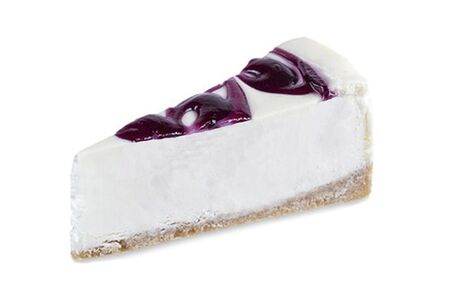 Чизкейк с черникой