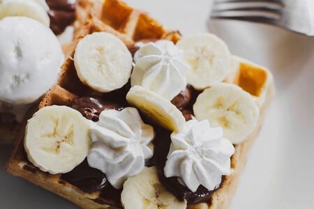 Вафля с пастой Nutella