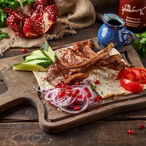 Шашлык из каре ягненка