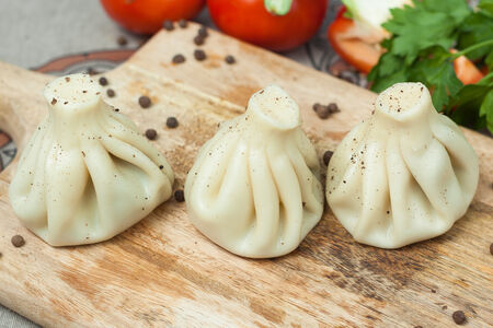 Хинкали с говядиной