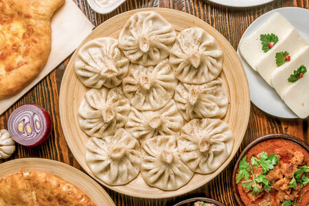 Хинкали с мясом