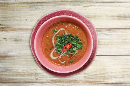 Суп Ореховый харчо с говядиной