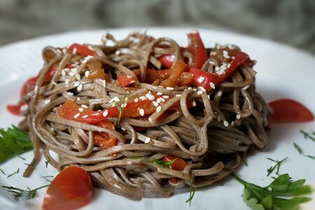 Гречневая лапша Соба vegan