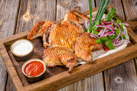 Целый маринованный цыпленок по-свански