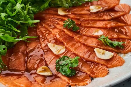 Карпаччо из лосося