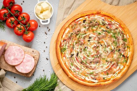 Пицца Деревенская