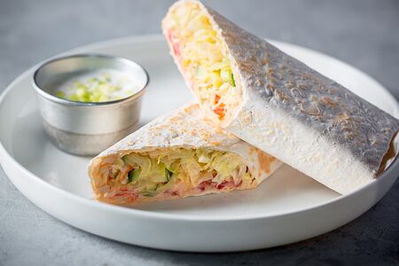 Шаверма с крабом