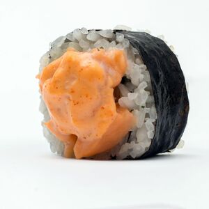 Запечённый ролл с мидиями