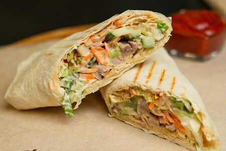 Шаурма со свининой Xxl