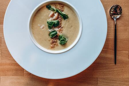 Чаудер с морепродуктами