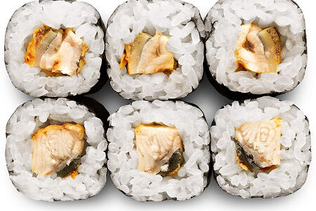 Ролл с угрем