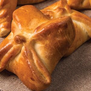 Пирожок с яблоком