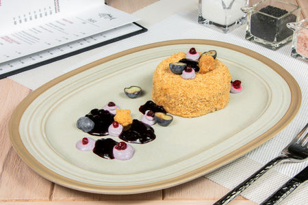 Вкуснейший черничный пирог