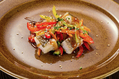 Бизнес-ланч Треска с овощами