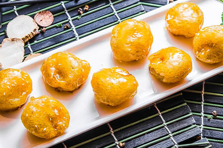 Бананы в карамели