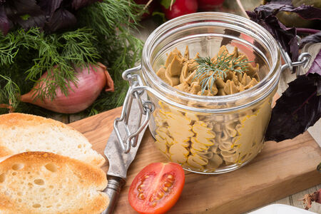 Нежный паштет из куриной печени