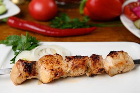 Шашлык из курицы