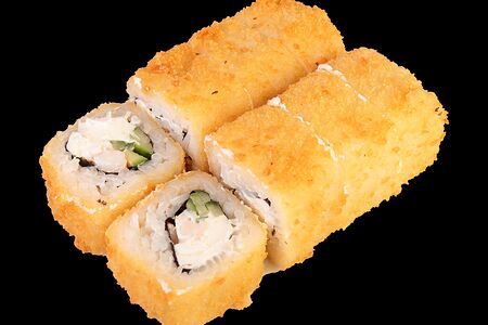 Жареный с креветкой