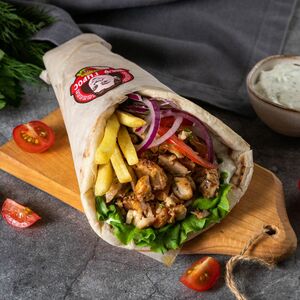 Гирос с курицей