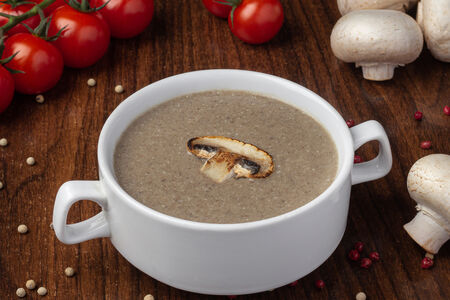 Крем-суп из шампиньонов