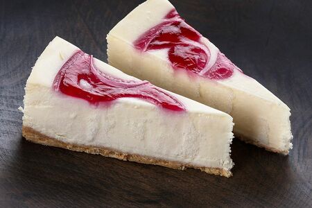 Чизкейк малиновый