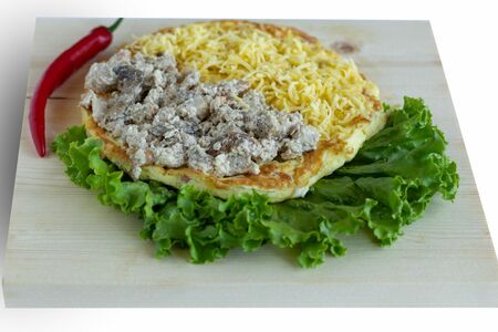 Омлет с жюльеном