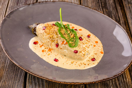 Салат Баклажан в соусе баже