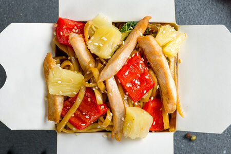 Вок По Тайски с лапшой удон