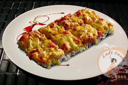 Пицца суши микс