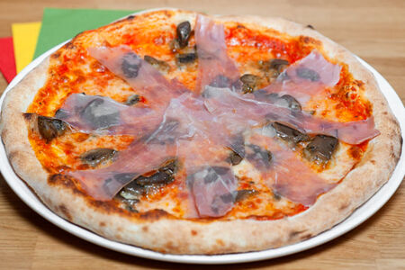 Пицца Грибы-прошутто