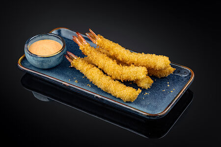 Креветки темпура