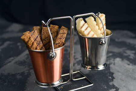 Гренки белые