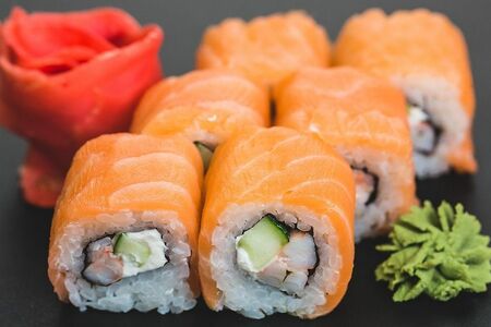 Ролл Филадельфия с креветкой