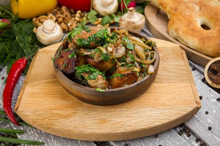 Оджахури со свининой