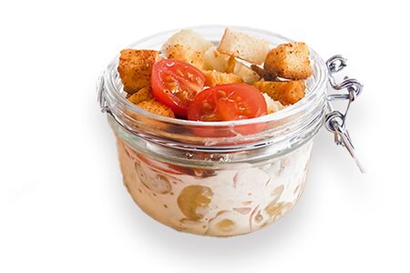 Салат из копчёной курицы