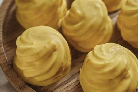 Зефир лимон в белом шоколаде без сахара