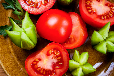 Свежие овощи