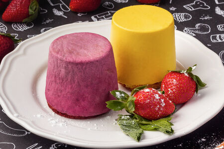 Пирожное Манго-маракуя