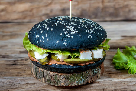 Вегетарианский Black Burger