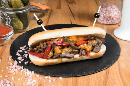 Бургер Чиз стейк