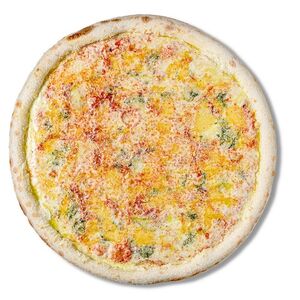 Пицца Четыре сыра средняя