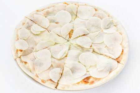 Пицца с грушей и сыром рокфорти