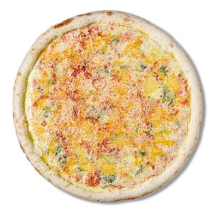 Пицца Четыре сыра средняя