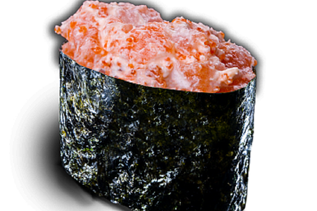 Крем гункан с лососем