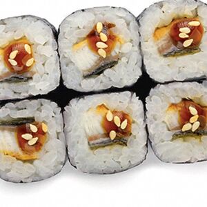 Ролл с копченым угрем