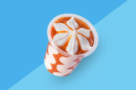 Мороженое в стакане Фишка Сгущенка