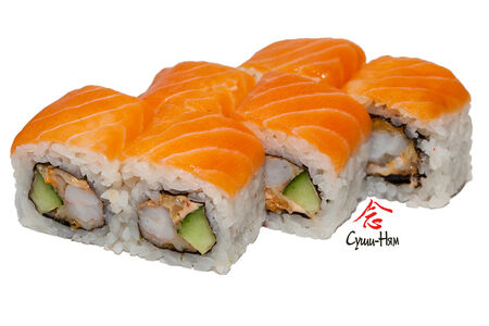 Сливочный лосось с креветкой