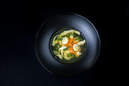 Суп лапша куриная